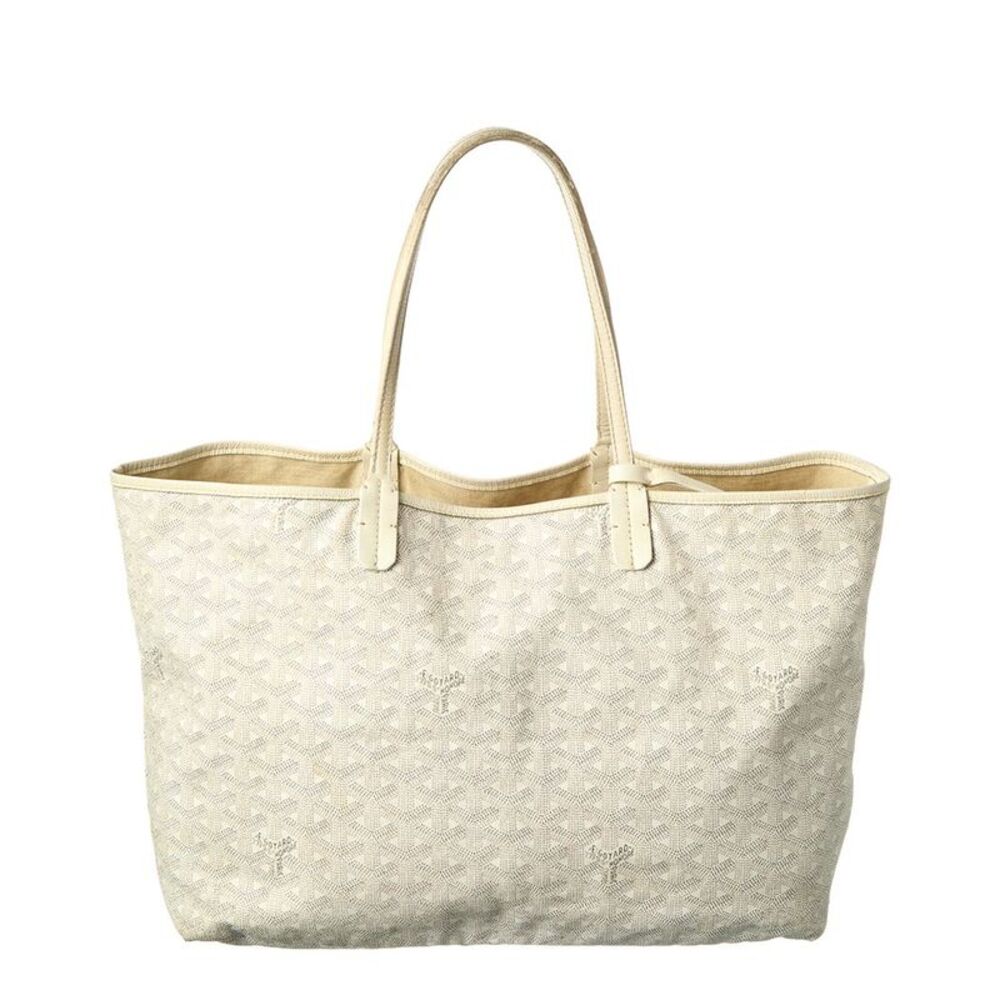 Goyard White Goyardine Coated Canvas Goyardine Saint Louis Pm (Authentic - Picture 2 of 5